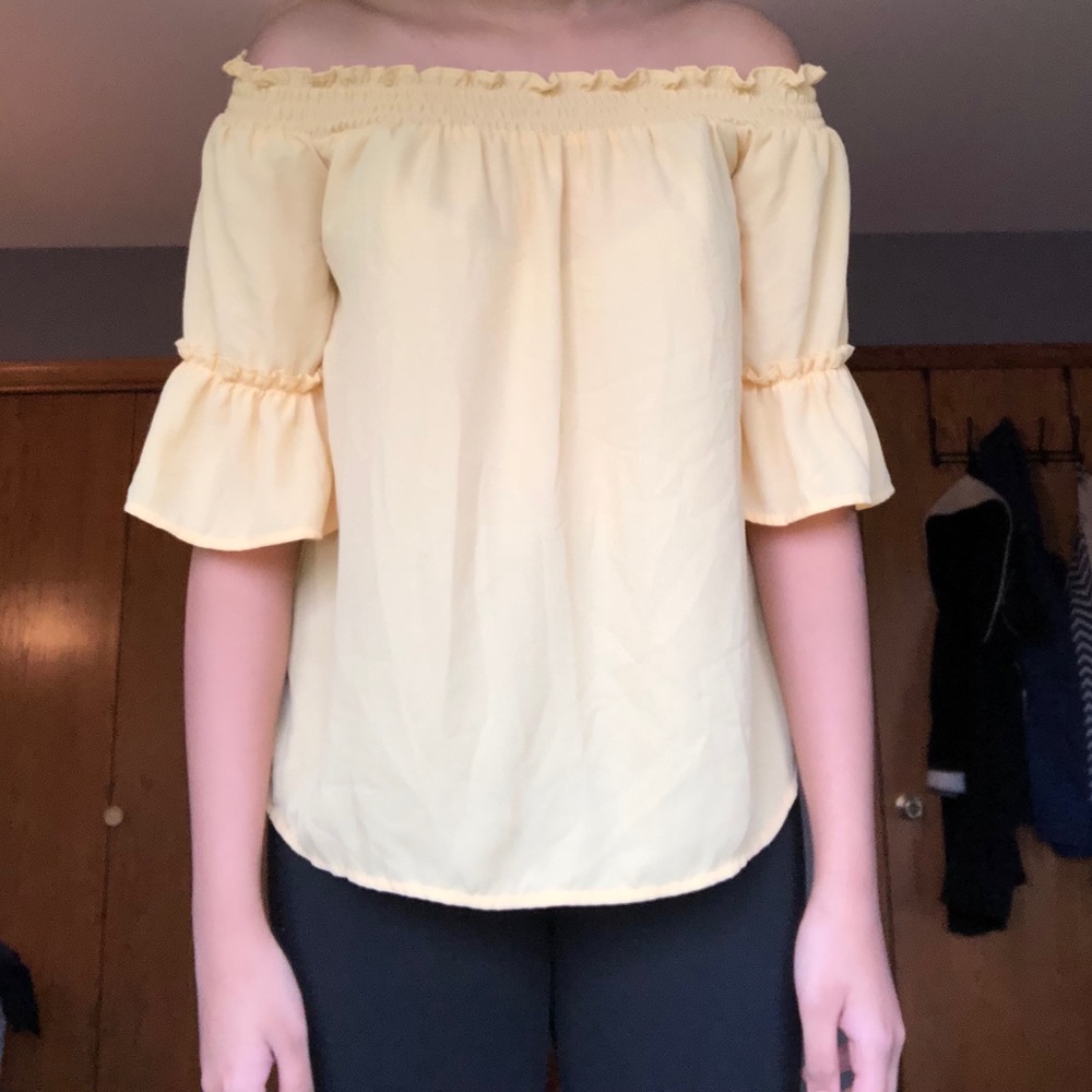 off the shoulder top